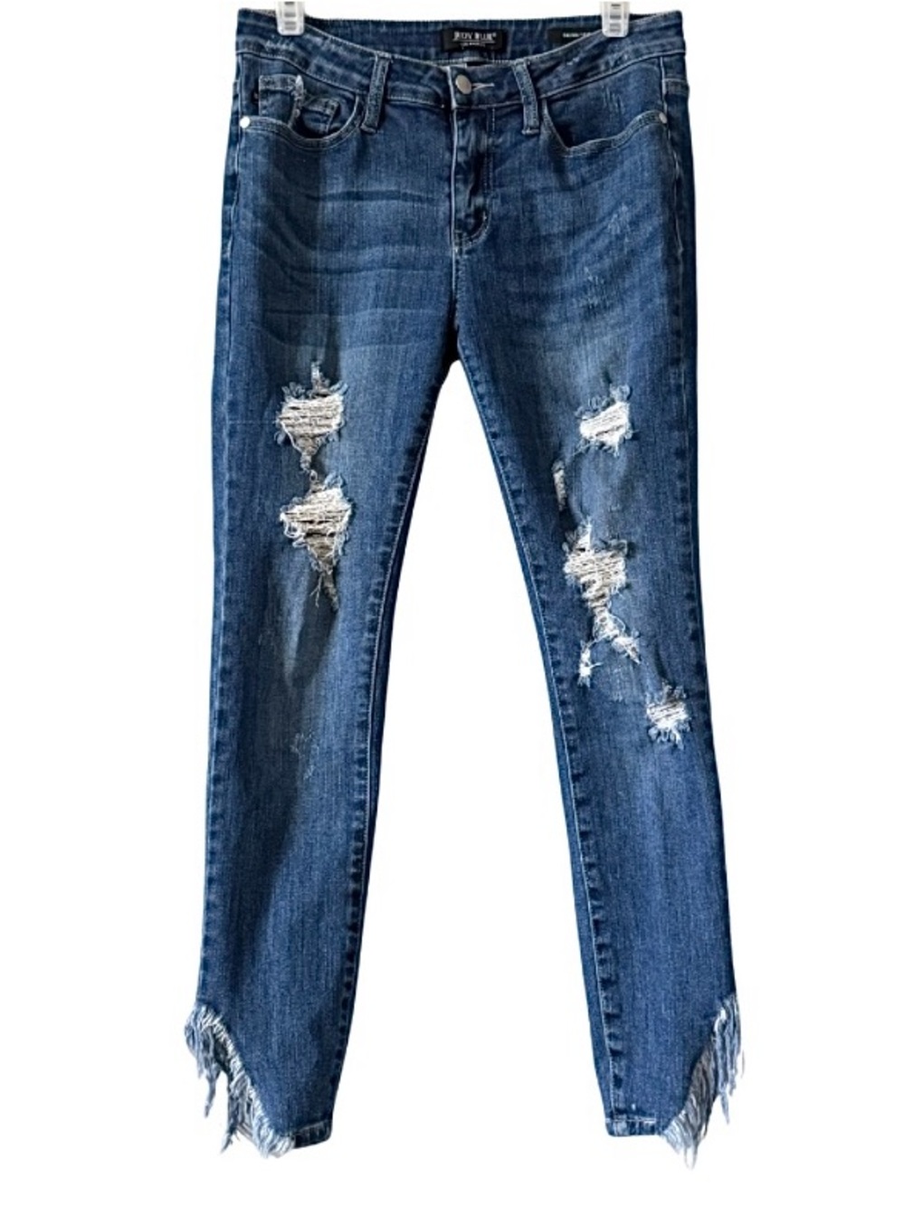 Judy Blue Mid/Dark Blue Skinny Jeans